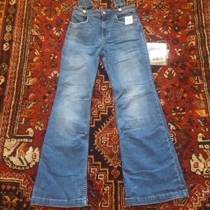 SOLD Free People High Waisted Overalls